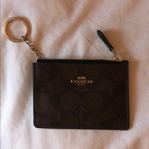 COACH card holder/key chain